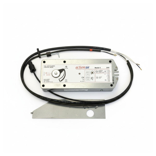 Moduł sterujący siłownika wentylacji Actionair RAM2-AA-24-1 - Zabezpieczenie w pozycji zamkniętej