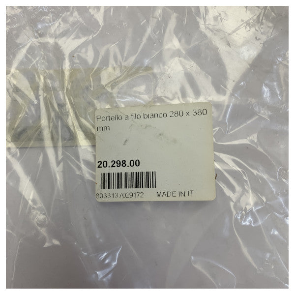 オスキュラティ点検ハッチ 280 x 380 mm - ホワイト - 20.298.00