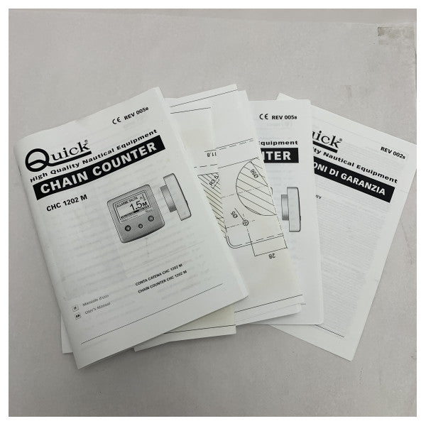 Quick CHC1202M langallinen kaukovetolaite | ketjumittarin ohjain