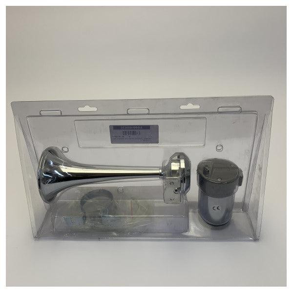 Osculati Marco Electric Air Hoorn 24V - RINA Certified - Chrome - 21.442.24