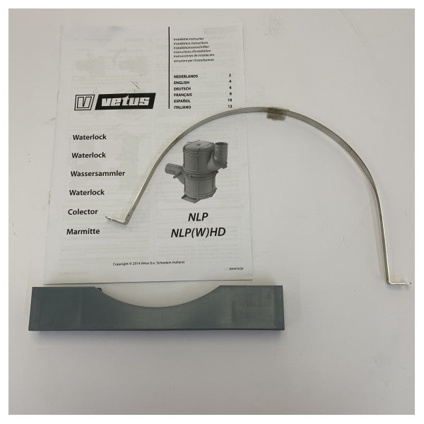 Vetus NLP60 Waterlock ispušni prigušivač - Tišilo - 60 MM