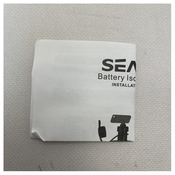 Seaflo SFBIS1-01 Covered White Battery Main Switch 12/24V - 275a