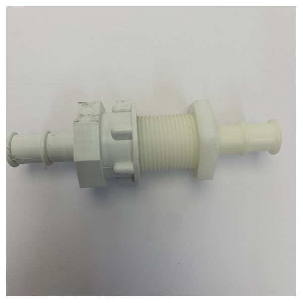 Vetus BULKH16 Bulkhead Connector for 16 mm Hose White