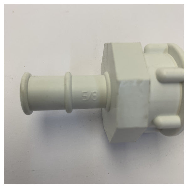 Vetus BULKH16 Bulkhead Connector for 16 mm Hose White