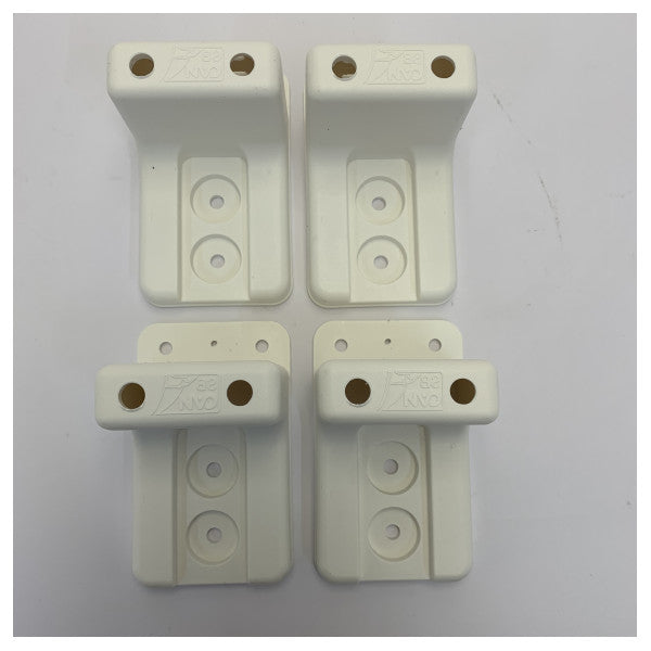 Оскуляті Бунгі Фендер Бракет Білий Регульований 33.111.00