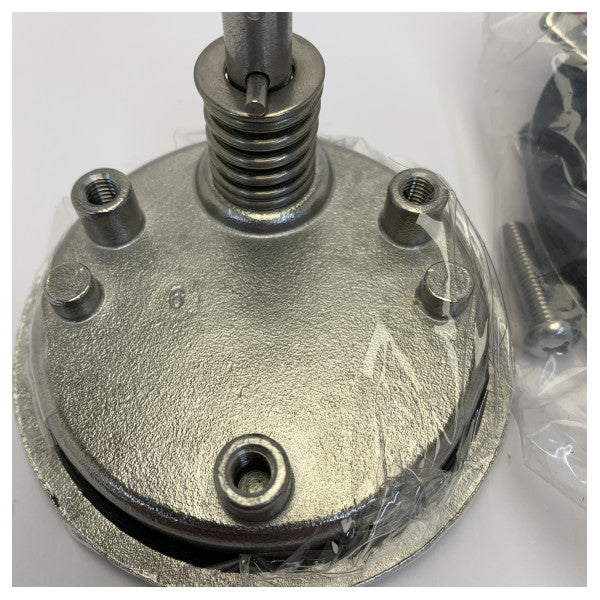 Serrure de hublot à verrouillage à clé Osculati en acier inoxydable D90 mm - 38-152-61