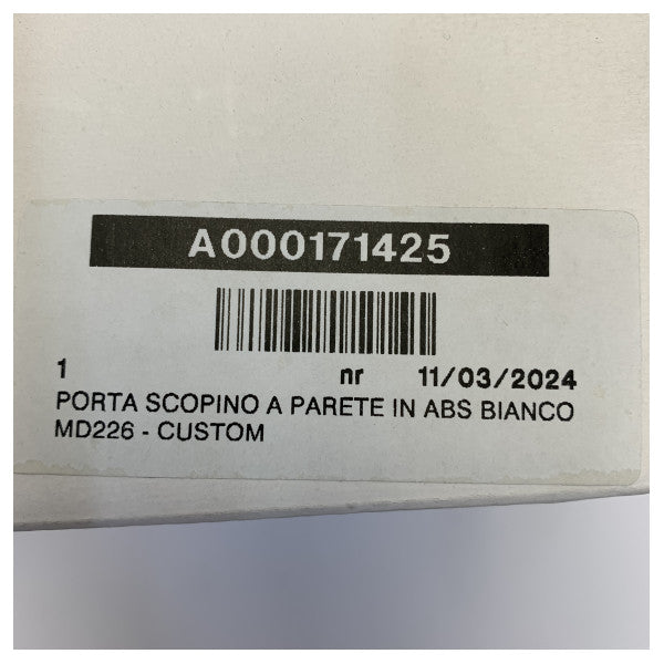 Osculati White Plastic Toilet Brush Holder - 50.207.15