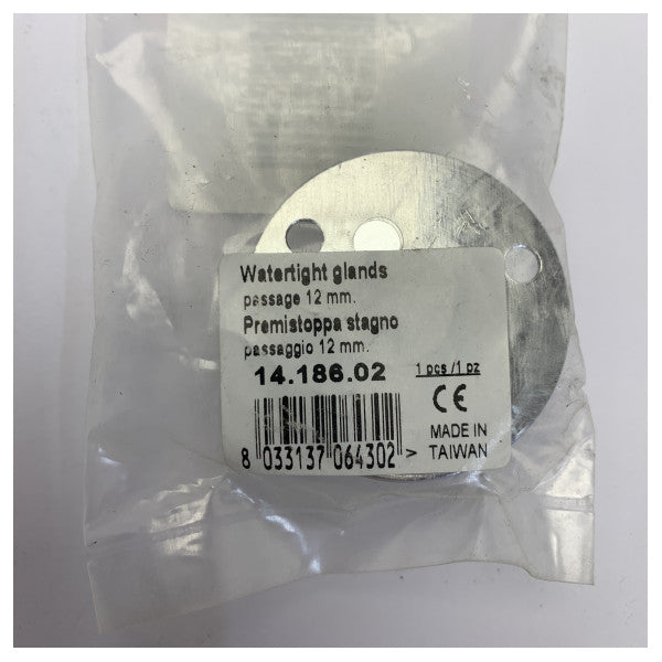 Водонепроникний кабельний ввод Osculati - Tru-Hull 12мм - 14.186.02