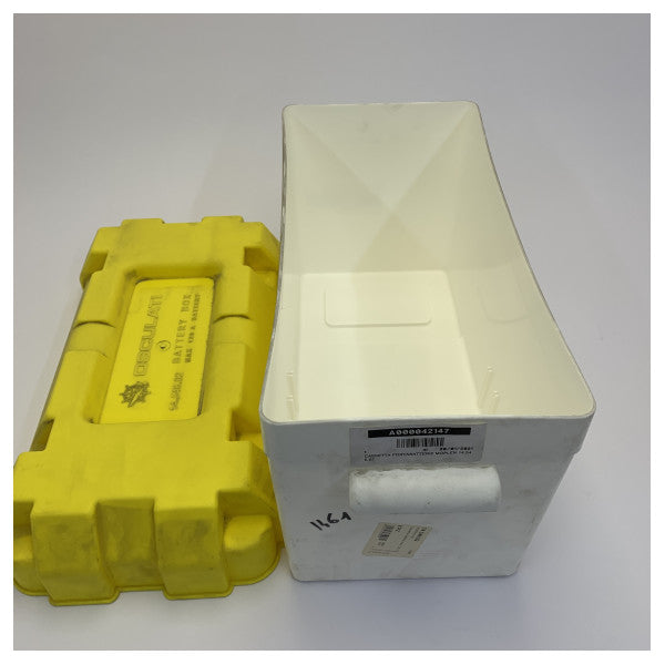 オスキュラティ 120Aバッテリー12/24V用バッテリーボックス イエロー - 14.546.02