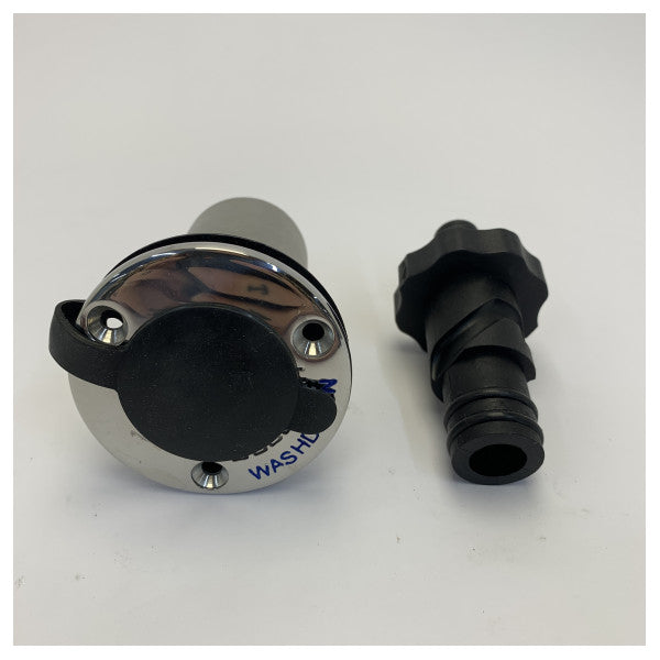 Osculati Flush-Mount Deck Wash Schlauchanschluss-Kit - 16.442.22