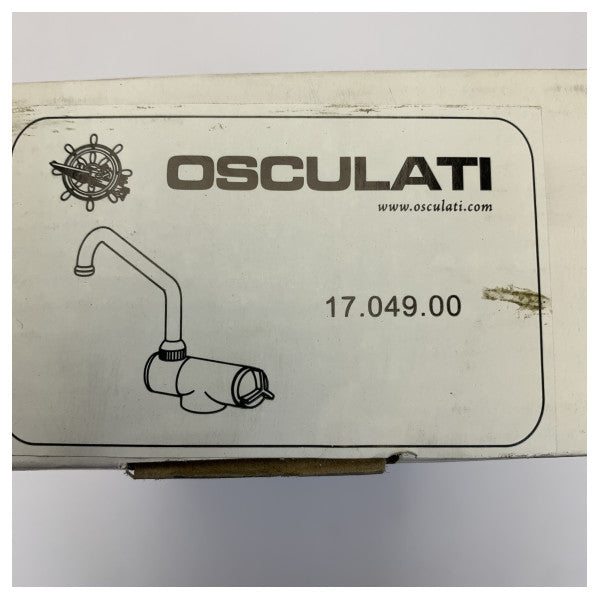 Robinet mélangeur pliable Osculati Chrome Star Series Chaud/Froid - 17.049.00