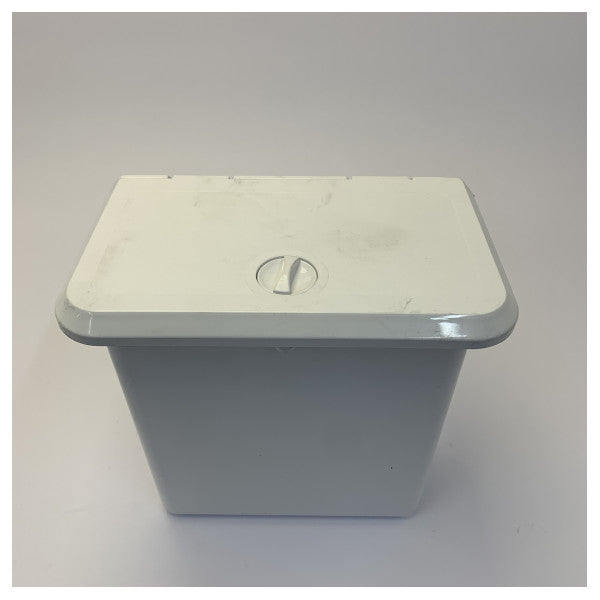 Νέα Rade Κουτί Αποθήκευσης Λευκό 285 x 180 x 260 mm με Καπάκι χωρίς Κλείδωμα - 20.021.01