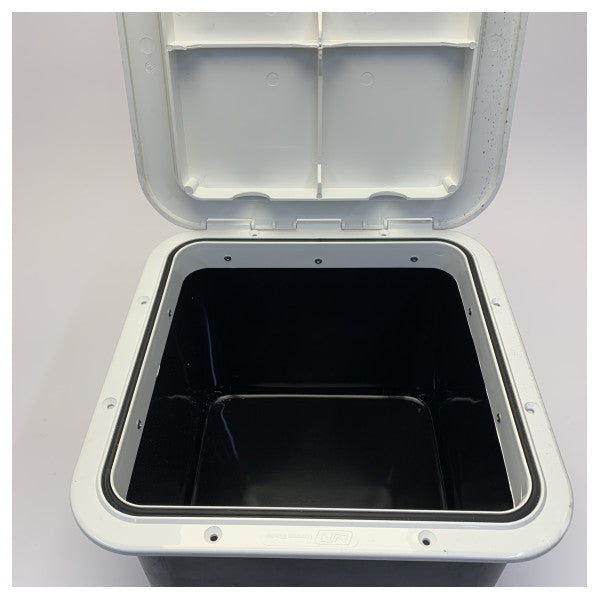 Hublot d'inspection Osculati avec boîte de rangement 285 x 285 mm blanc - 20.316.00.1