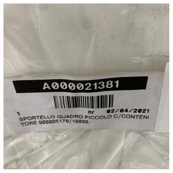 Hublot d'inspection Osculati avec boîte de rangement 285 x 285 mm blanc - 20.316.00.1