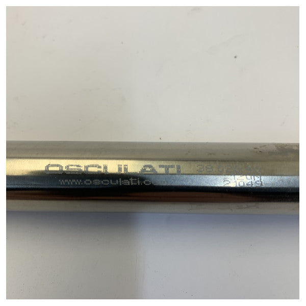 Ressort à gaz Osculati 380 mm 12 kg en acier inoxydable avec tête sphérique - 38.020.40