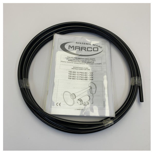 Marco PW2-BC Marine Air Horn 24V Kromi 200 mm Kompressorilla