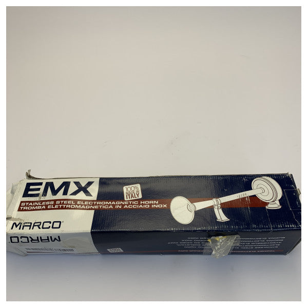 Marco EMX2 Sähkökäyttöinen Ilma-ääni 12V - Ruostumatonta Terästä 400 mm