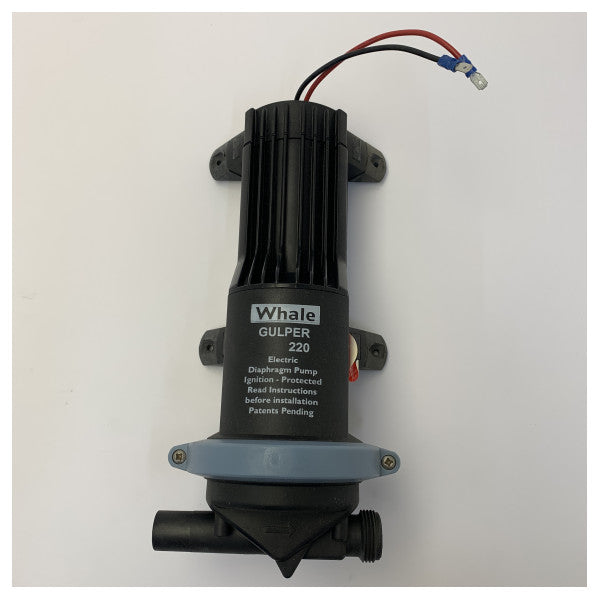 Valhaj Gulper 220 Svart Vatten 12V - Duschtoalett och Sumppump - BP1552