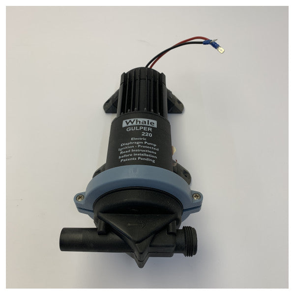 Valhaj Gulper 220 Svart Vatten 12V - Duschtoalett och Sumppump - BP1552