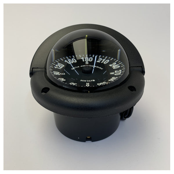 Ричи Хелмсман HF-743 Магнитен течен компас - Черен хоризонтален