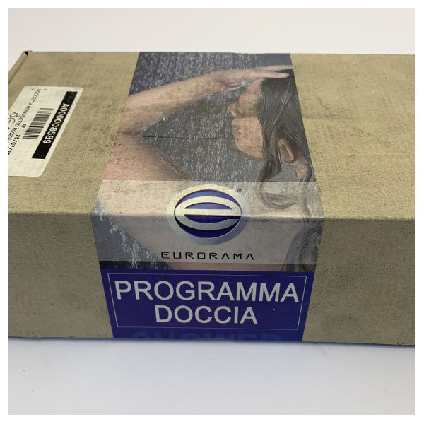 Eurorama R50200 Κυλινδρικό Χειροκίνητο Ντους Μονής Δέσμης Χρωμέ Εξάρτημα Υδραυλικών Σκαφών