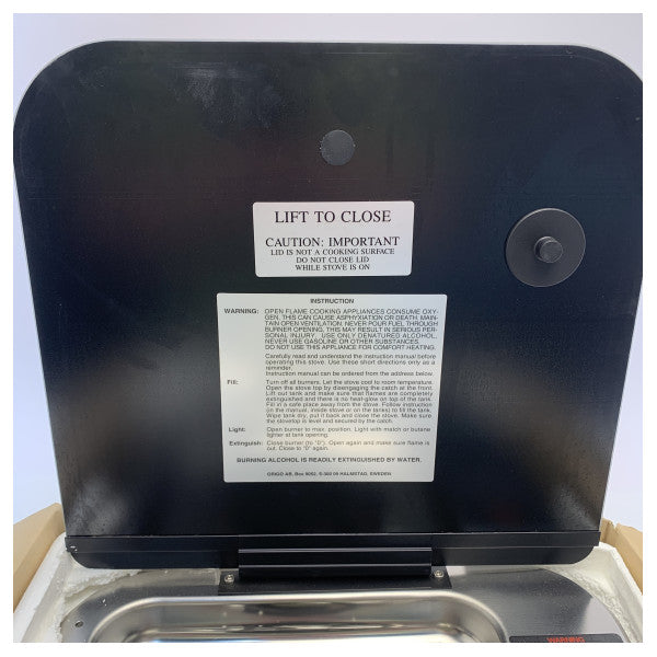 Dometic Origo 2500E GAS | Електрична однокомфорочна плита - 9581419-11