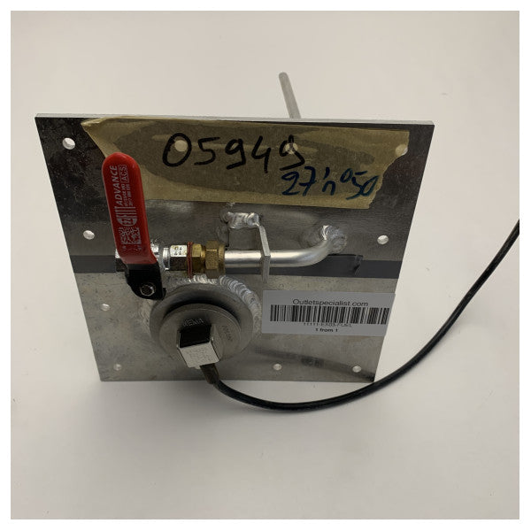 Алуминиев капак на резервоара с датчик за ниво и спиране на горивото