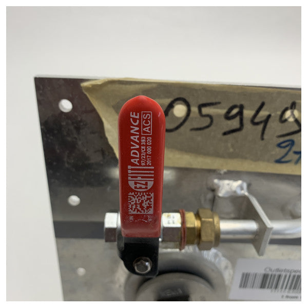 Алуминиев капак на резервоара с датчик за ниво и спиране на горивото