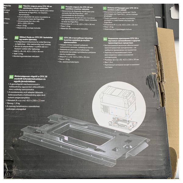 Монтажна скоба на охлаждащата кутия Dometic Coolfreeze CFX-QFK