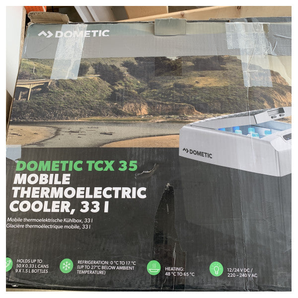 Dometic TCX-35 35L termo elektrikli soğutma kutusu 12/24/230V - TropiCool