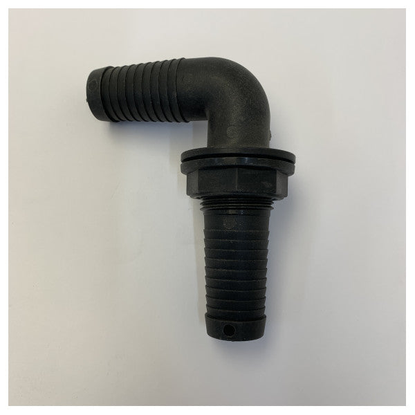 Osculati 1 ίντσα 26-29 χιλιοστά σύνδεση τοίχου 90 μοίρες - 17.237.04