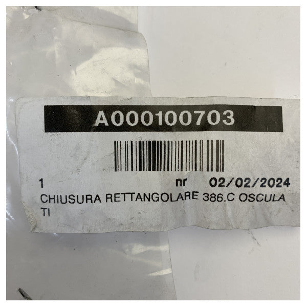 Foresti e Suardi - 386.C Прямокутний фіксатор