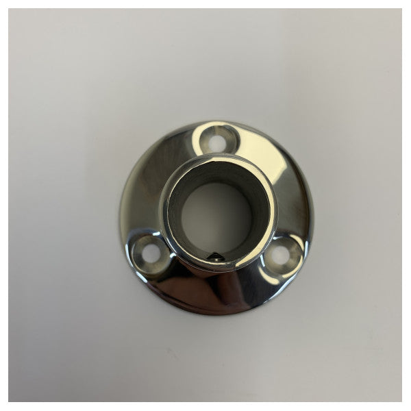 Osculati Ruostumattomasta Teräksestä Valmistettu Pulpettijalka 25mm - Pyöreä Pylväsjalka - 41.112.25