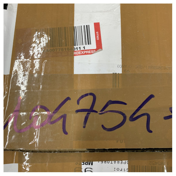 Osculati Ruostumattomasta Teräksestä Valmistettu Pulpettijalka 25mm - Pyöreä Pylväsjalka - 41.112.25