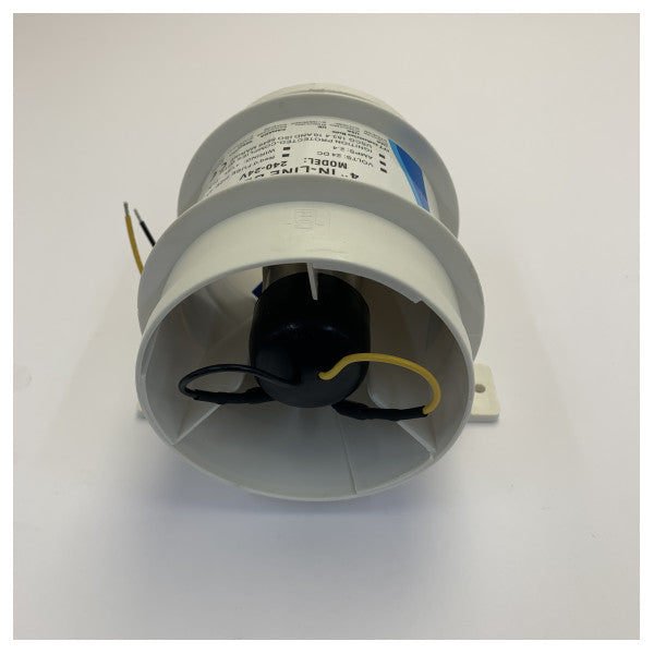 Zasada 4 Calowy Wentylator Liniowy 24V Morski Wyciąg - 240-24V