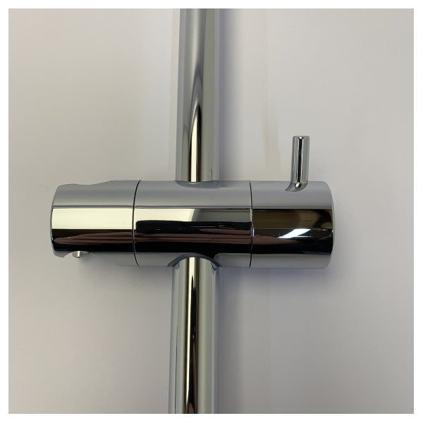 RAF Suihku pää tuki H600 mm MD281 Kromi