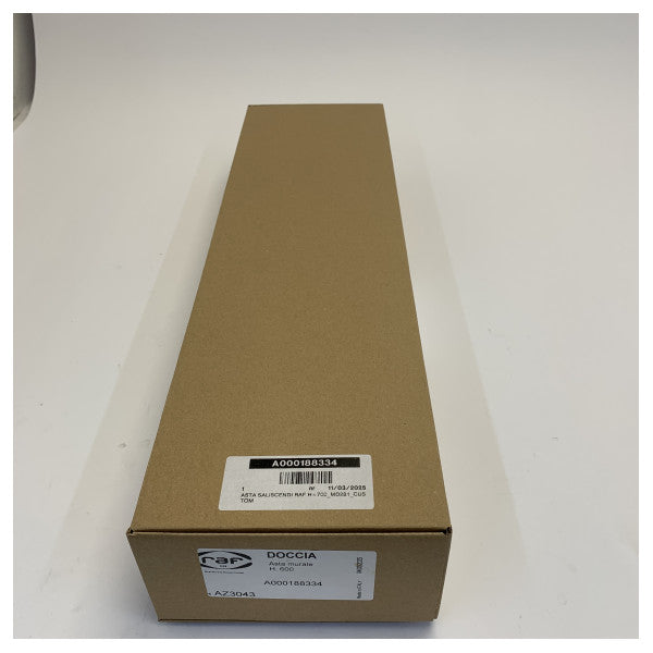 RAF Suihku pää tuki H600 mm MD281 Kromi