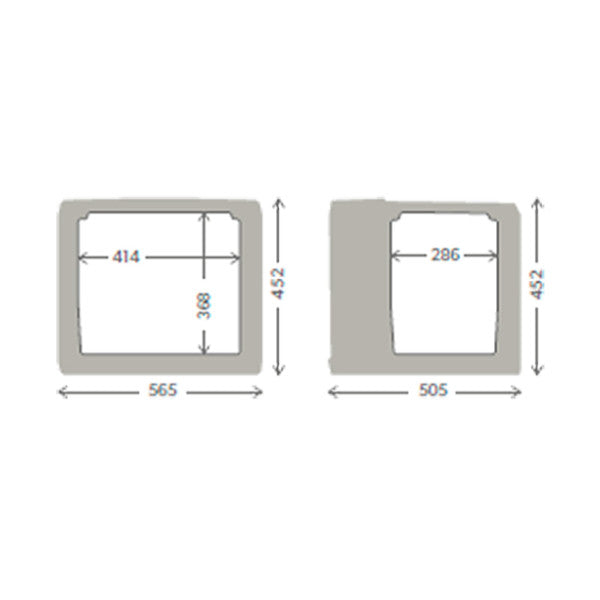 Dometic CK2-45 Hybrid tragbare Kühlbox Silber 45L 12/24/230V