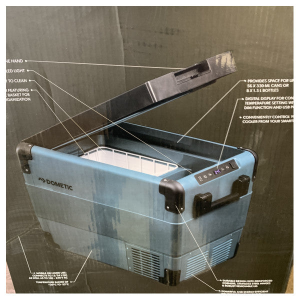 Glacière à compresseur Dometic CFX2 45L bleu 12/24/230V