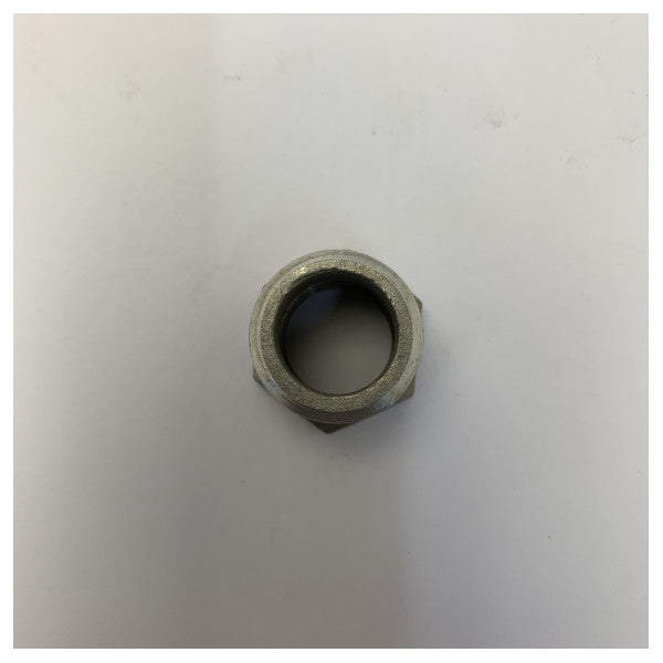 Адаптер на Osculati нипел 1/2 M x 3/8 инча F от неръждаема стомана 17.321.02