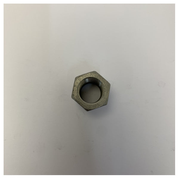 Адаптер на Osculati нипел 1/2 M x 3/8 инча F от неръждаема стомана 17.321.02