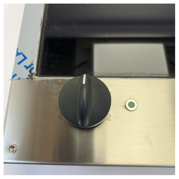 Techimpex Cristal1 індукційна плита - один конфорка - нержавіюча сталь - 50.100.41