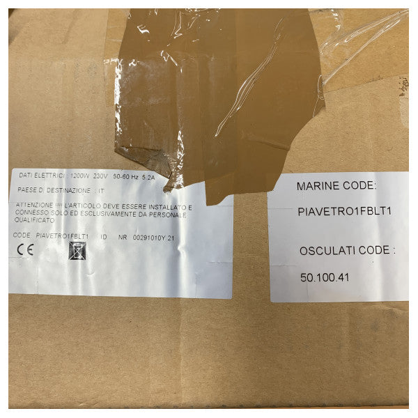 Techimpex Cristal1 індукційна плита - один конфорка - нержавіюча сталь - 50.100.41