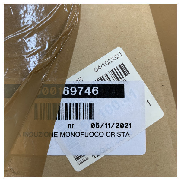 Techimpex Cristal1 індукційна плита - один конфорка - нержавіюча сталь - 50.100.41