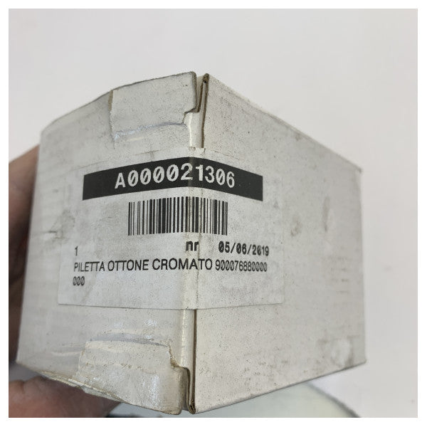 Osculati verchromter Messingablassstopfen - Piletta Ottone Cromato - 50-186-97