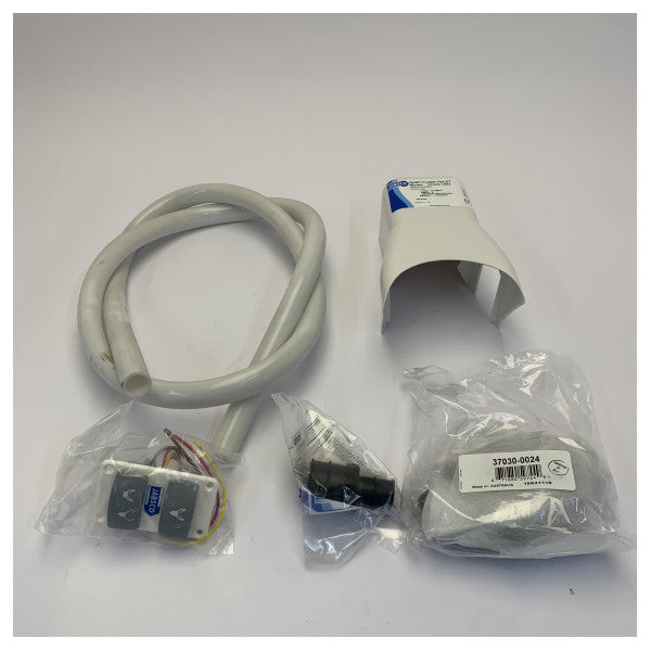 Jabsco Tyst Flush Elektrisk Toalett med Magnetventil 24v - 37045-1094