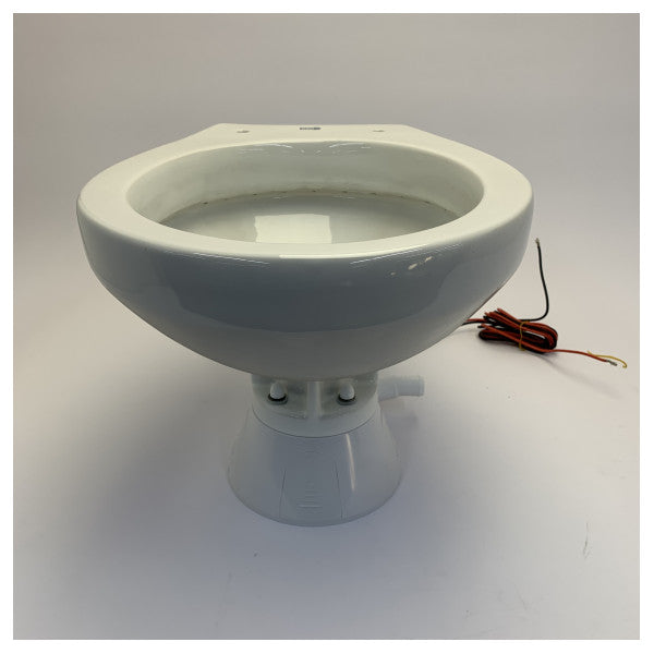 Jabsco Quiet Flush Electric Toilet Regular Sit with Magnetic Valve 24V - 37045-4094