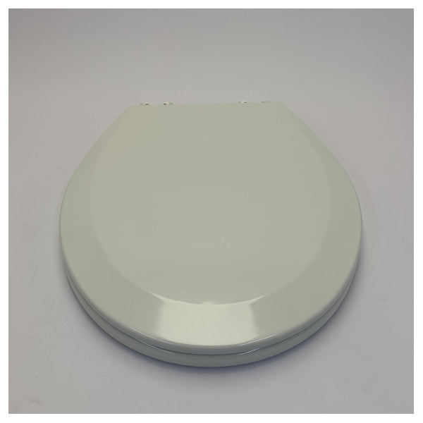 Jabsco Quiet Flush elektrisk toalett vanlig sete med magnetventil 24V - 37045-4094