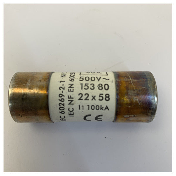 Legrand 153-80 Ножова касета с предпазител 22x58mm 80A gG