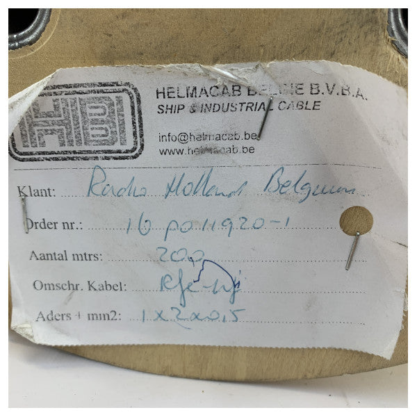 LIYCY 2X0.5mm Θωρακισμένο Πολυπύρηνο Καλώδιο - Γκρι - 40004452